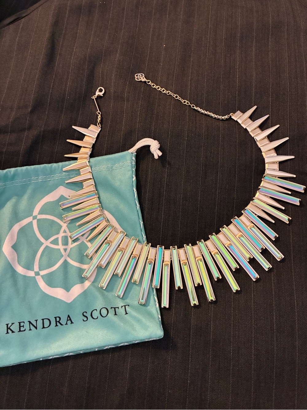 Kendra Scott Kaplan Iridescent Necklace